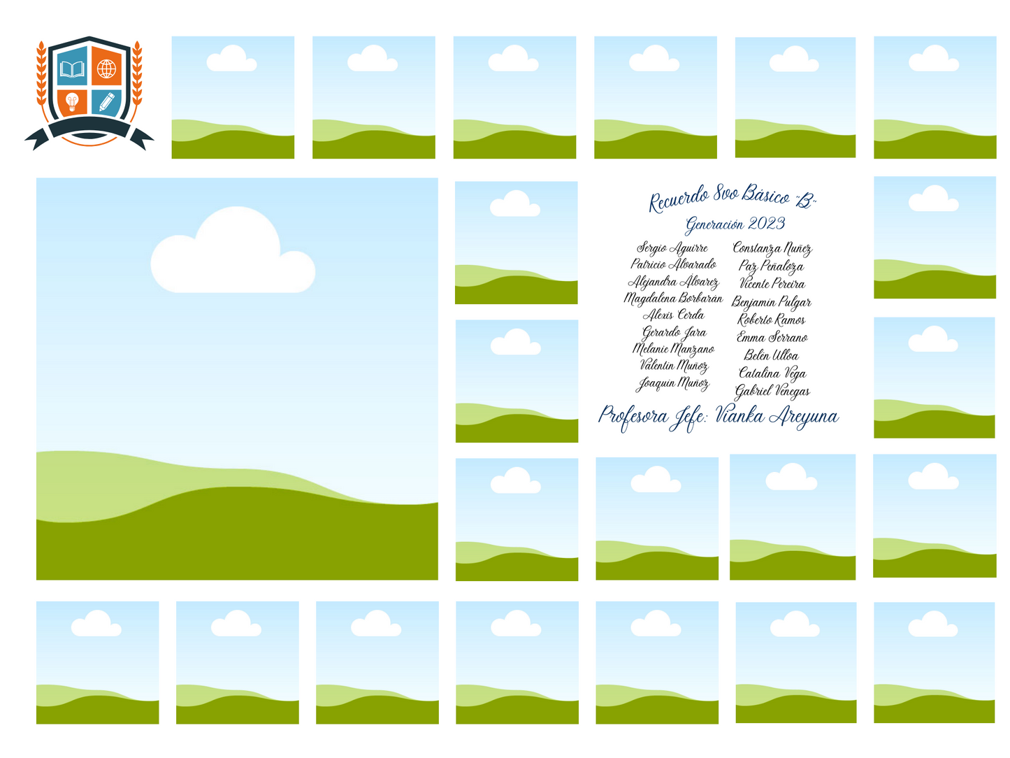 Plantilla Cubos Graduaciones