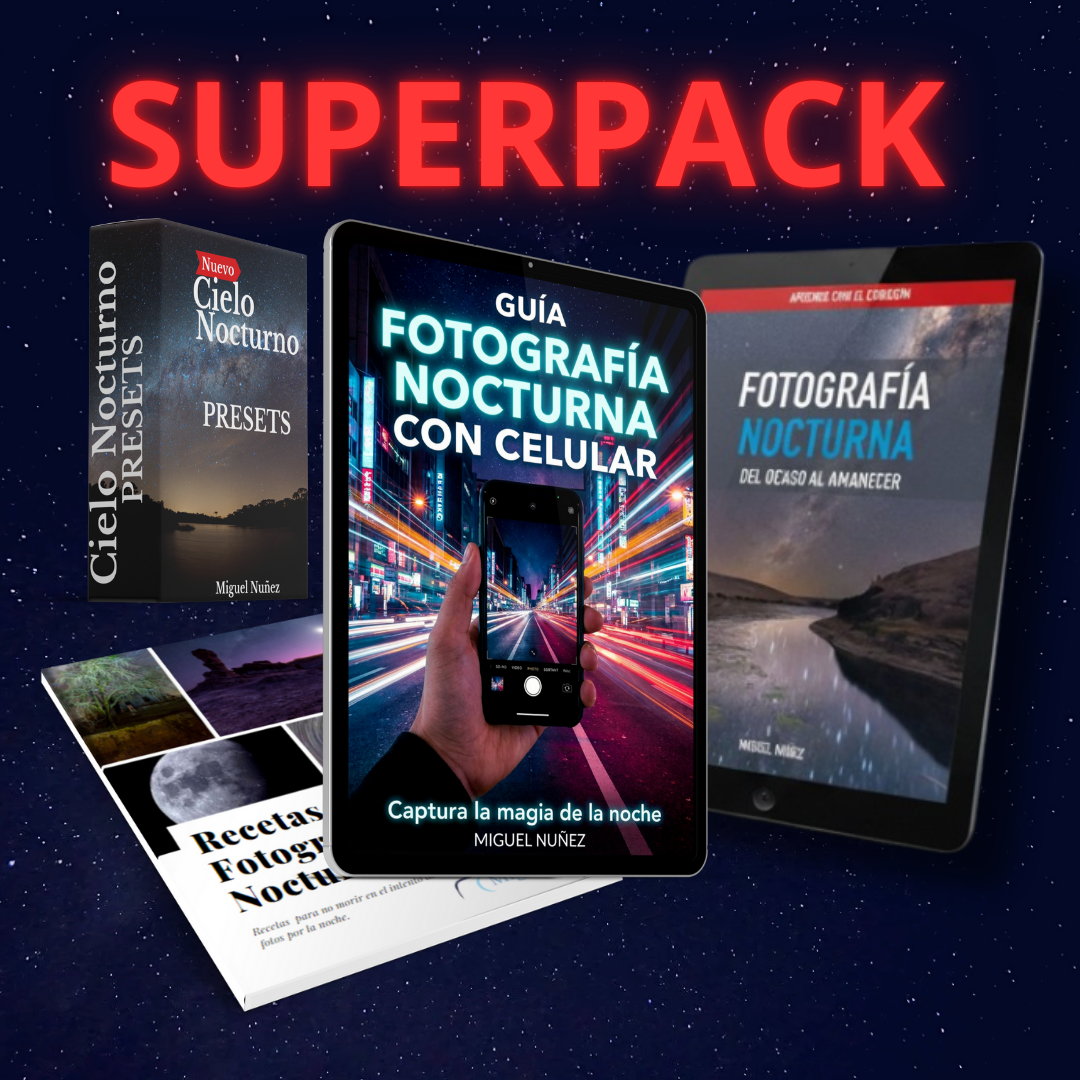 SUPER PACK (EBOOK) Fotografía Nocturna